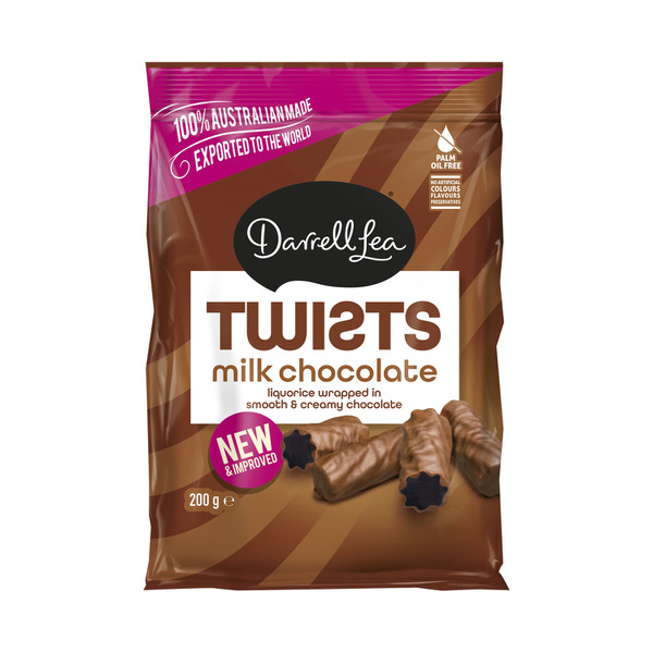 Twists Milk Chocolate Liquorice