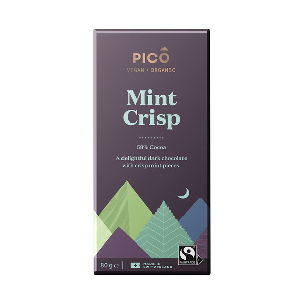 Vegan Organic Chocolate Mint Crisp