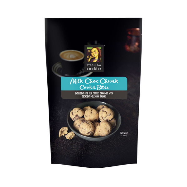 Byron Bay Cookie Milk Choc Chunk Bites Pouch