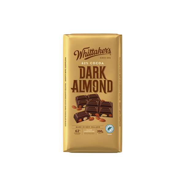 Block Chocolate Dark Almond 62%