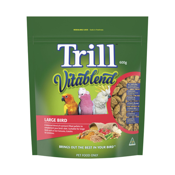 Trill Large Bird Pellets 600g