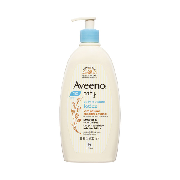 Aveeno Baby Daily Moisturising Fragrance Free Sensitive Moisturising Lotion 532mL