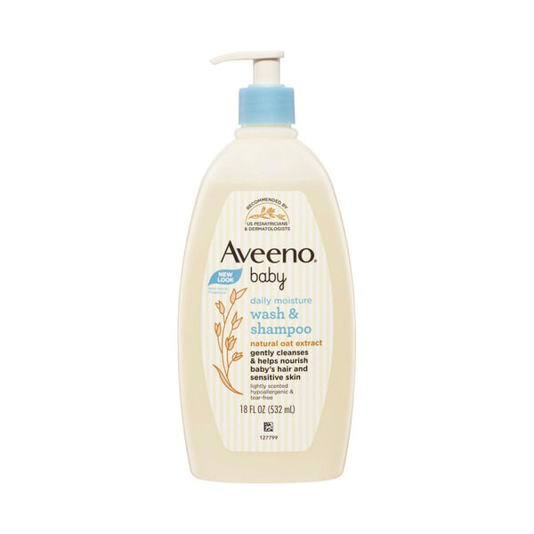 Buy Aveeno Baby Daily Moisture Lightly Scented Sensitive Wash And Shampoo