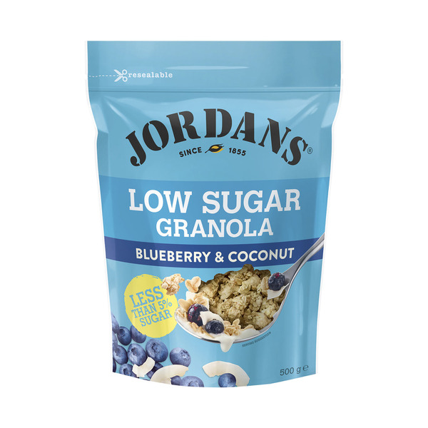 Jordans Dorset Ryvita Jordans Low Sugar Granola Blueberry & Coconut