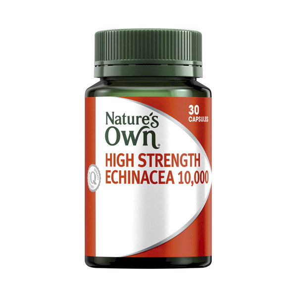 Nature's Own High Strength Echinacea 10000mg Capsules