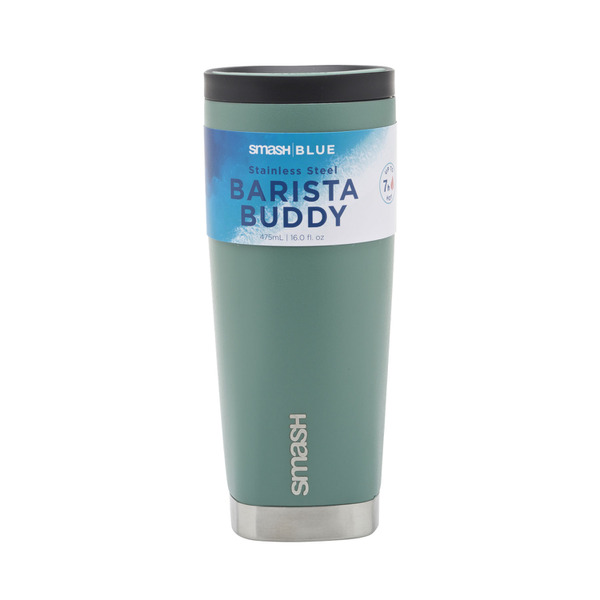 Smash Blue Stainless Steel Barista Buddy 475mL