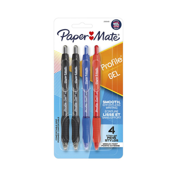 Paper Mate Profile Gel Pen Assortment 4 pack