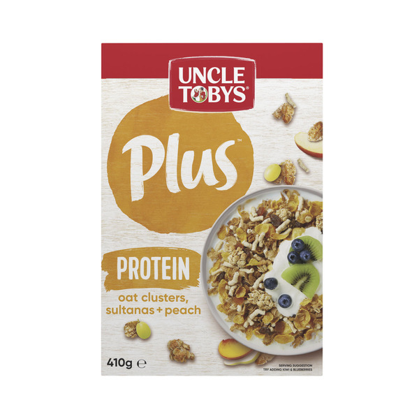 Uncle Tobys Plus Protein Breakfast Cereal