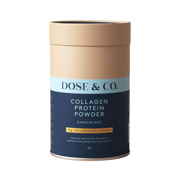 Dose & Co. Collagen Protein Powder Chocolate Fudge