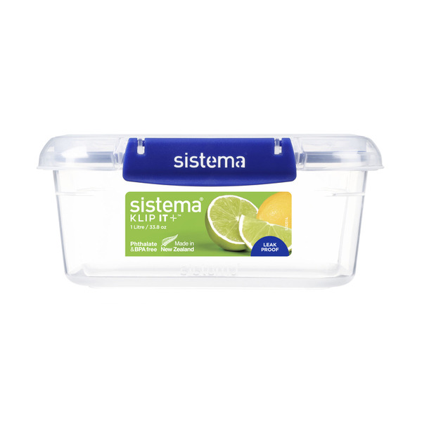 Sistema Klip It Plus Rectangle Container 1L