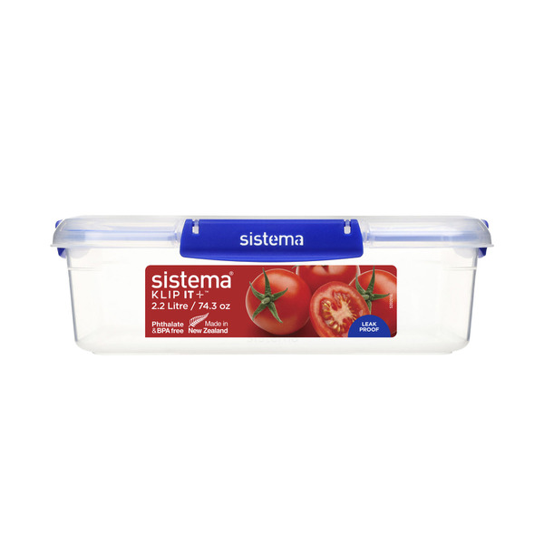 Sistema Klip It Plus Rectangle Container 2.2L