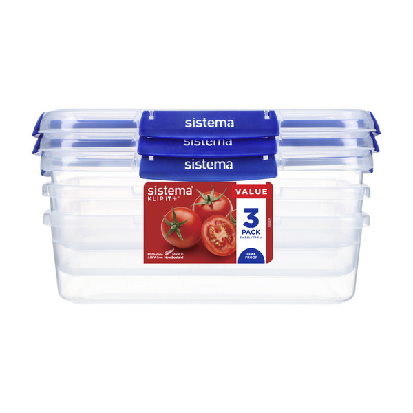 Sistema Plus Rectangle Containers 2.2 Litre