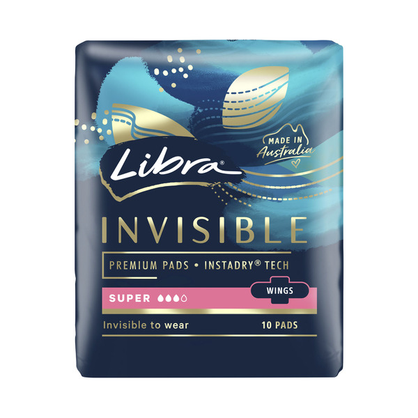 Libra Invisible Pads Super Wing