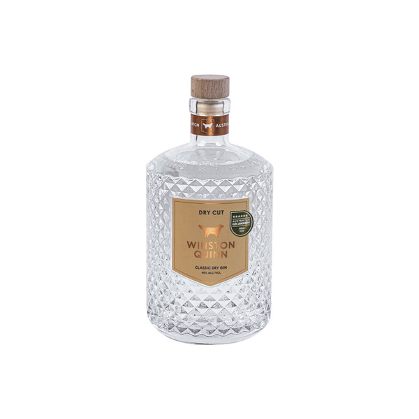 Buy Winston Quinn Dry Cut Gin 700ml 1 Each Coles