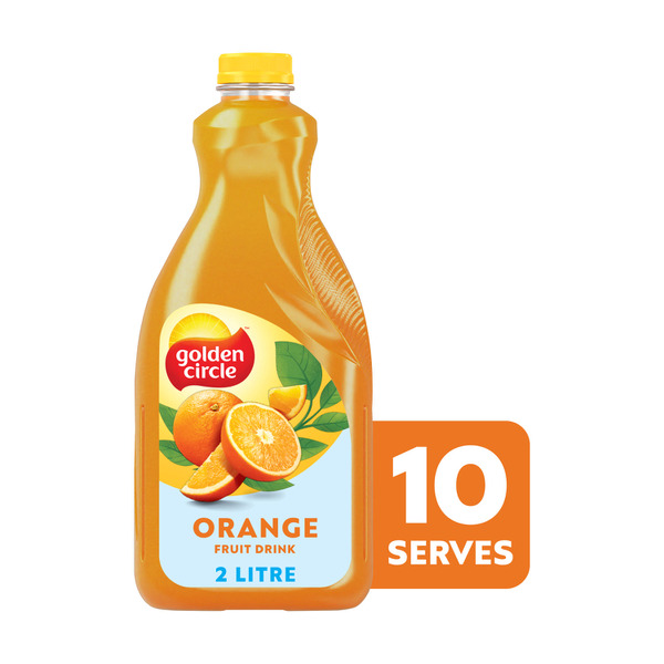 Golden Circle 50% Less Sugar Orange Juice | 2L