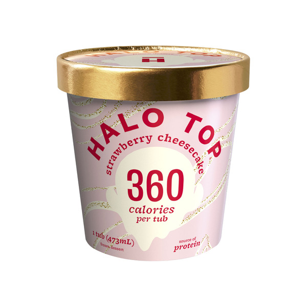 Buy Halo Strawberry Cheesecake Ice 473mL | Coles