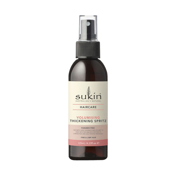 Sukin Volumising Thickening Spritz Spray