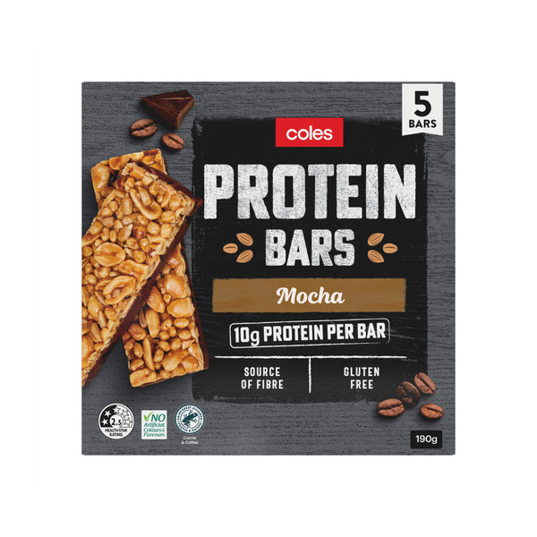 Mocha Protein Bars 5 Pack