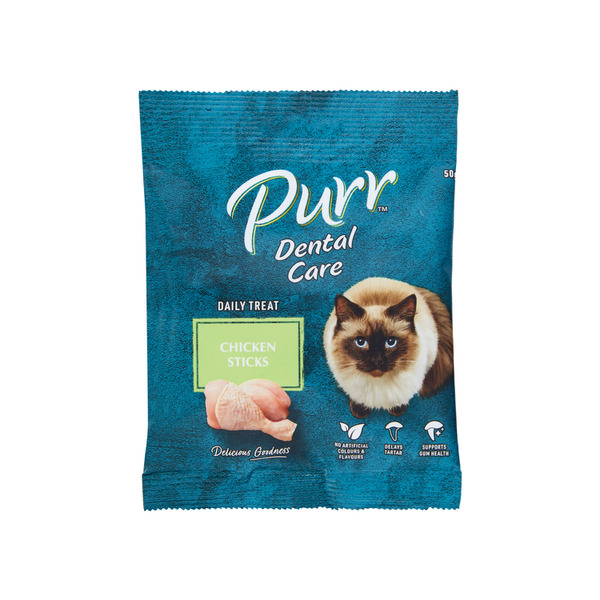 Buy PURR CAT TREAT CHICKEN DENTAL Coles