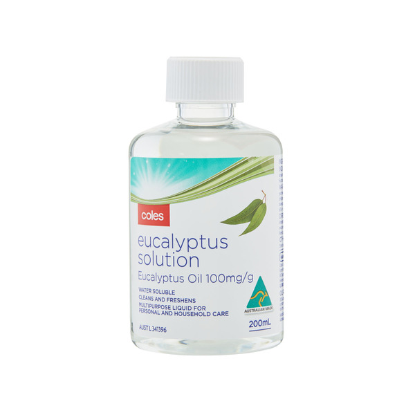 Coles Eucalyptus Solution 10% | 200mL