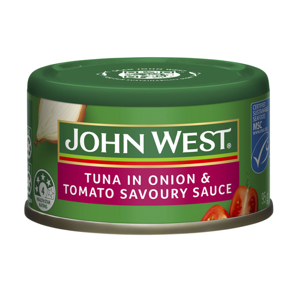 John West Tempters Tuna Onion & Tomato Savoury Sauce 95g