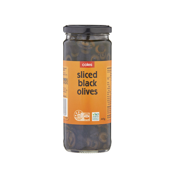 Olives Black Sliced