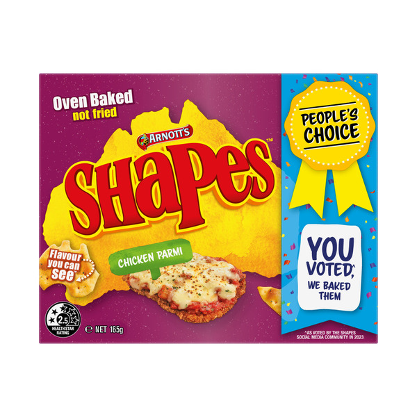 Arnott's Shapes Crackers Chicken Parmagiana