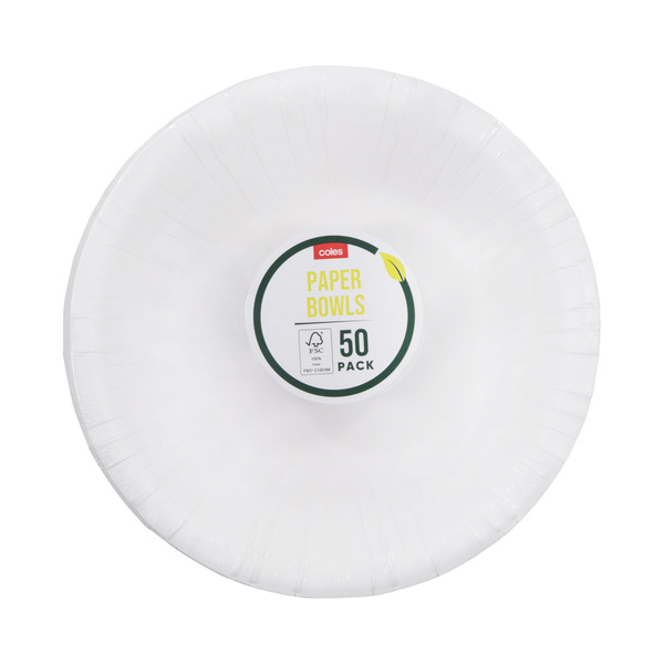 Browse Disposable Plates & Bowls Coles