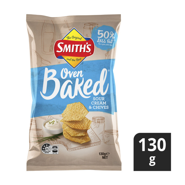 Smith's Baked Snacks Sour Cream & Chives