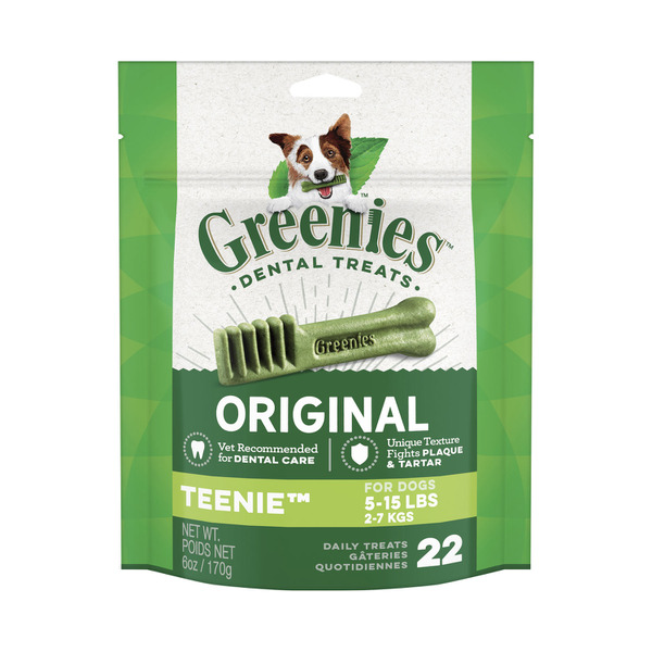 Greenies Original Dog Treat Teenie