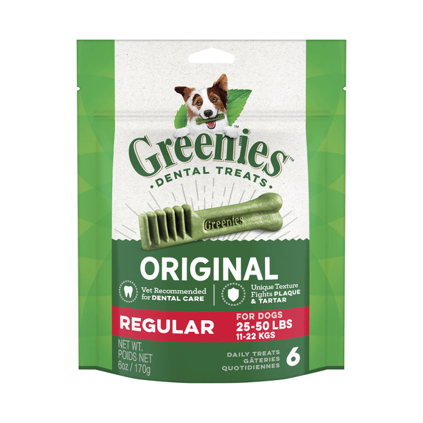 Greenies Original Dog Treat Regular