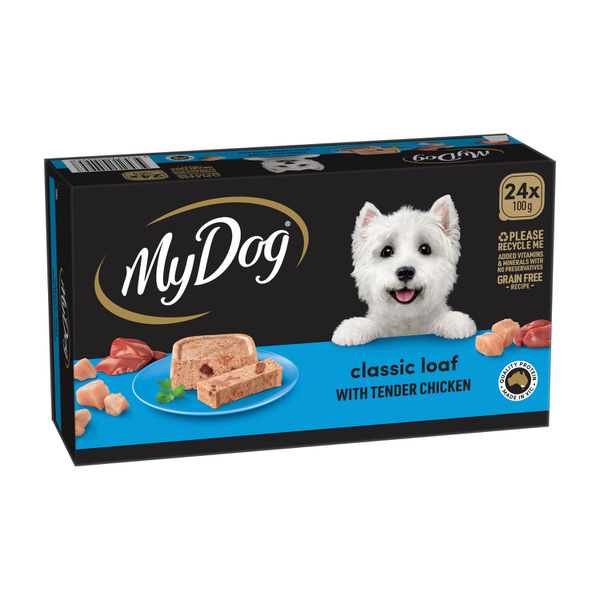 My Dog Classic Loaf With Tender Chicken 24X100G Wet Dog Food | 24 pack