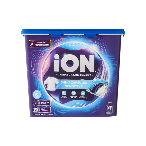 Ion Laundry Capsules Sensitive