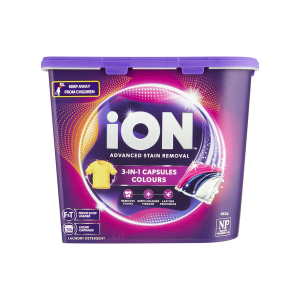 Ion Laundry Capsules Colour