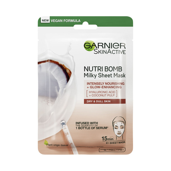 Garnier Nutribomb Coconut Milk Tissue Mask