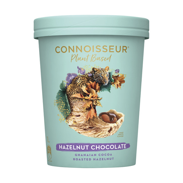 Connoisseur Plant Based Hazelnut Chocolate Frozen Dessert 1L