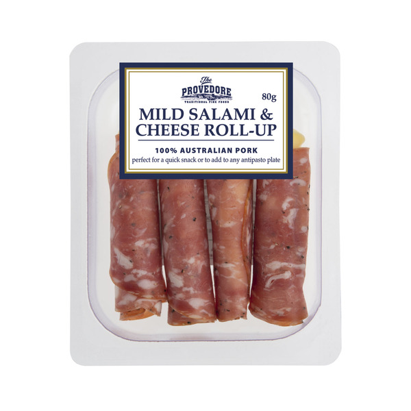 Buy PROVEDORE SALAMI MILD & CHEESE ROLL | Coles