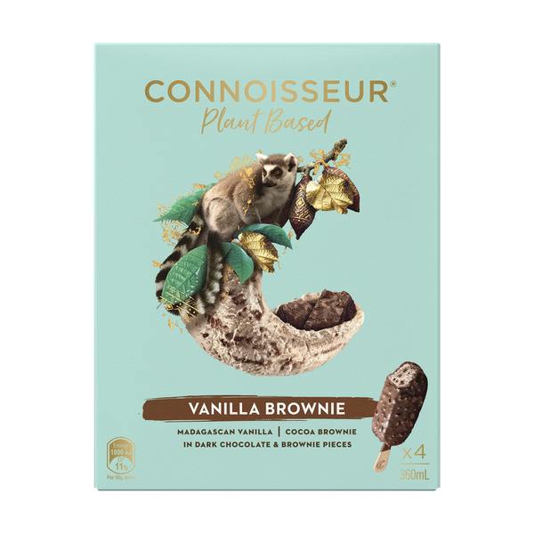 Plant Based Vanilla Brownie Ice Cream 4 Pack