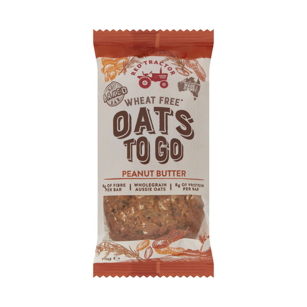 Buy Red Tractor Wheat Free Oats To Go Peanut Butter 70g Coles