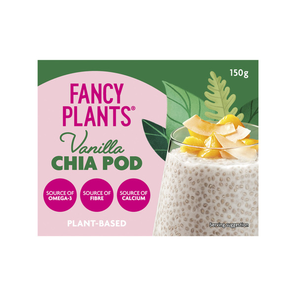 Calories in Fancy Plants Vanilla Chia Pod