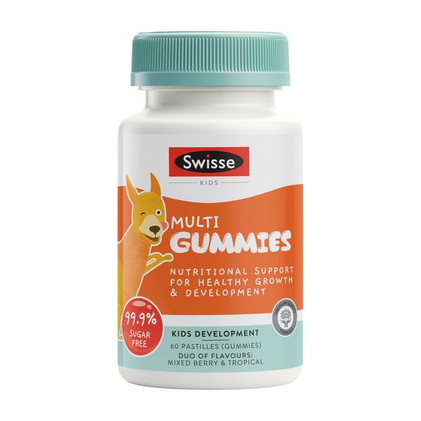 Swisse Kids Multi Gummies For Kids Development 60 pack