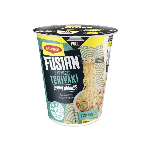 Maggi Fusian Instant Cup Noodles Japanese Teriyaki