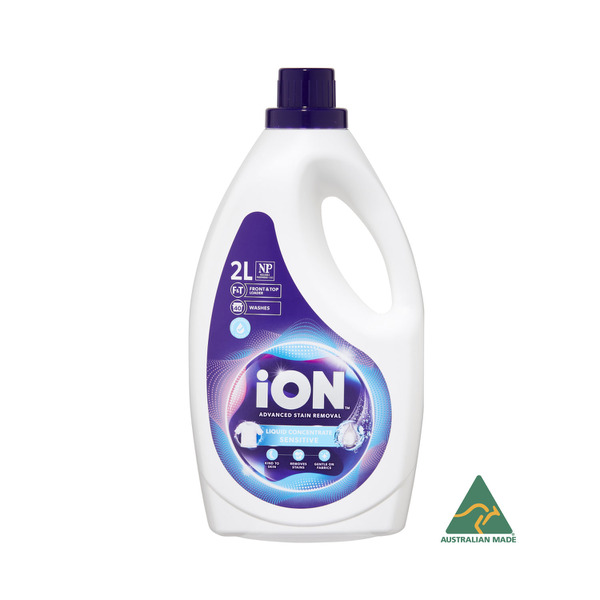Buy Ion Laundry Liquid Concentrate Sensitive 2L | Coles