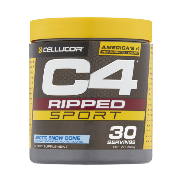 Cellucor C4 Ripped Sport Arctic Snow Cone 246g