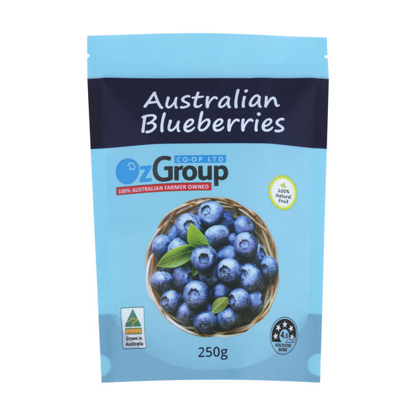 Buy Oz Group Australian Frozen Blueberries G Coles