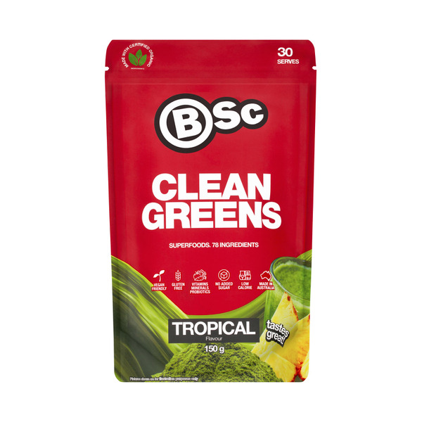 BSc Bodyscience Clean Greens Superfoods Tropical