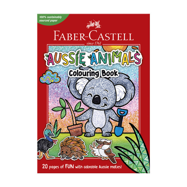 Faber-castell A4 Colouring Book