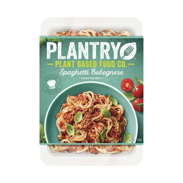 Plantry Frozen Plant Based Meal Spaghetti Bolognese | 350g