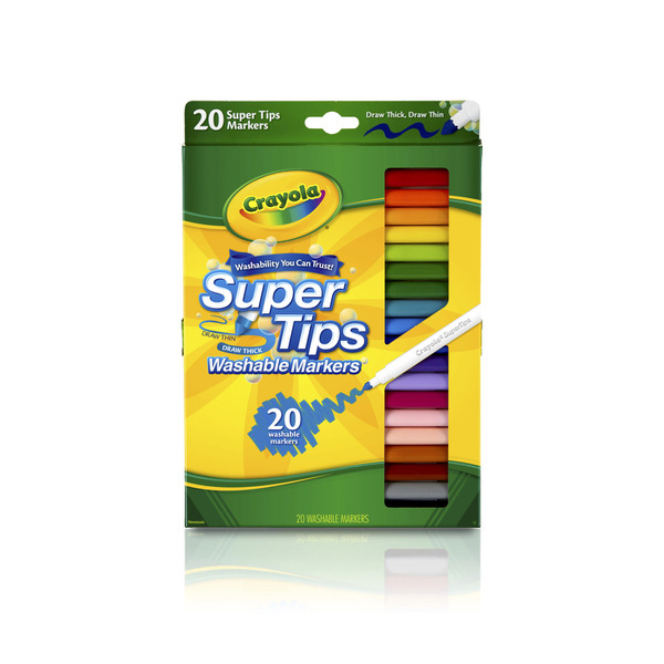 Crayola Super Tips Washable Med Tip Markers