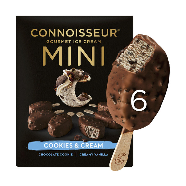 Cookies & Cream Mini Ice Cream 6 Pack